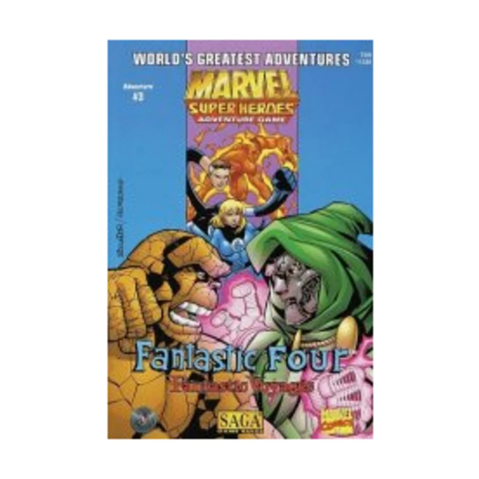 TSR Marvel Super Heroes - SAGA Fantastic Four - Fantastic Voyages VG+ - Image 1 of 1