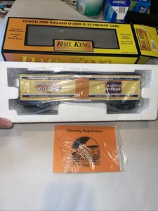 Rail King by MTH Electric Trains Marsh Wheeling Cigars Modern Reefer #30-7854 - Picture 1 of 6