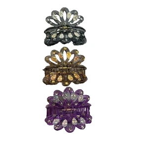 NEU Haarspange Zubehör 3er Set Krallenspangen - Bild 1 von 5