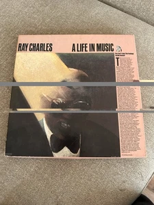 Ray Charles A Life In Music 5 Record Set with Book Vinyl LP - Picture 1 of 8