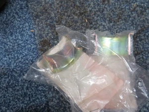honda c50-c70-c90 exhaust collars nos 18233-3300-00 - Picture 1 of 2