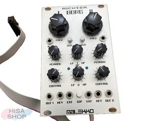 Malekko Richter Borg Dual VCA Filter Eurorack Module Used Modular Synth Gear USA - Picture 1 of 4