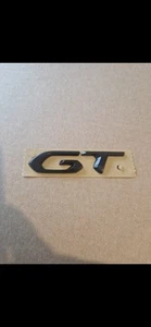 LOGO monogramme 98371345DX Sigle GT noir Peugeot 208 308 2008 3008 5008 Original - Picture 1 of 3