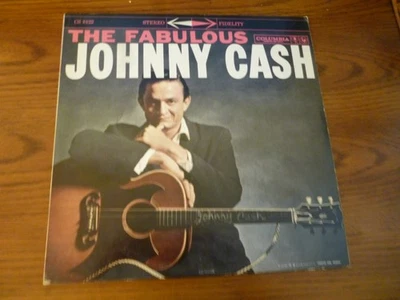 Johnny Cash - The Fabulous Johnny Cash LP - Columbia CS 8122   6 eye Label - Image 1 of 3