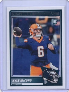 2025 Score - Rookies Kyle McCord #73 (RC) Philadelphia Eagles - Picture 1 of 2