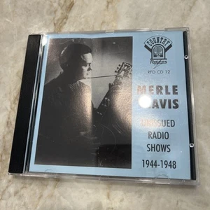 Travis, Merle - Unissued Radio Shows (1944-48) - Travis, Merle CD 4IVG The Cheap - Picture 1 of 4