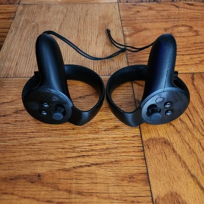 Meta Oculus Rift CV1 VR Virtual Reality Touch Controller VC Left & Right Pair - Image 1 of 4
