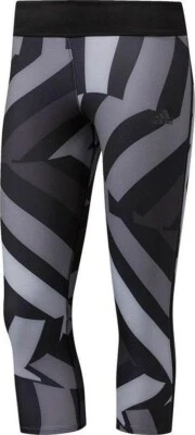 New Womens Ladies Adidas Training Pants Leggings Jogging Gym Bottoms - Black - Image 1 of 2