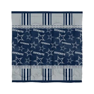 Northwest NFL Unisex-Adult Bed in a Bag Set Dallas Cowboys Queen Grey - Picture 1 of 3
