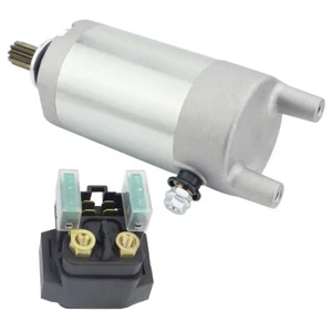 18754 YFM250 2WD 1999-2004 Starter & Relay for Yamaha Bear Tracker 250 2000 2001 - Bild 1 von 5