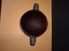 African tribal wood to handle drinking bowl / vessel