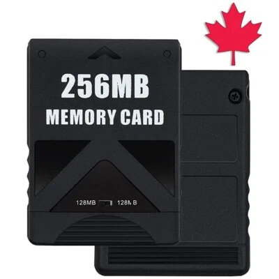 Playstation 2 Memory Card 256MB Saved Game Data High Speed For Sony PS2 Console - Image 1 of 4