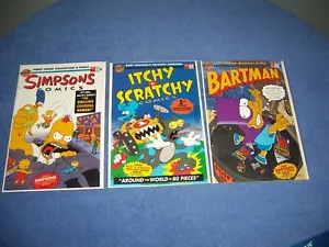 Simpsons #1 Erstausgabe Collector’s Bartman & Itchy Scratchy Bongo Comics - Bild 1 von 4