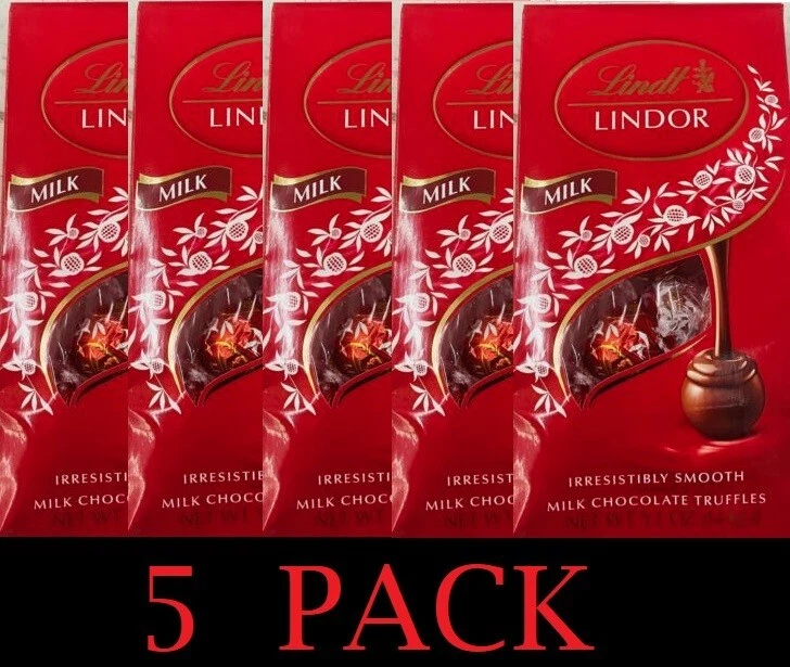 Lindt Lindor Irresistibly Smooth Milk Chocolate Truffles 144g