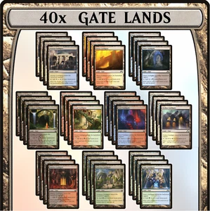 40 Dual Land Guildgate Cards 4x each RTR GTC DGM etc - Magic the Gathering MTG - Picture 1 of 3