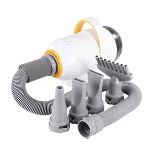 Pet Grooming Dryer Dog Blow Dryer Adjustable Speed Pet Hair Dryer with 4 Nozzle - Picture 1 of 12