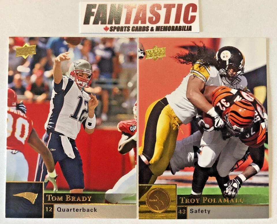 2009 Upper Deck Football Base Card YOU PICK #1-200 - Image 1 of 2