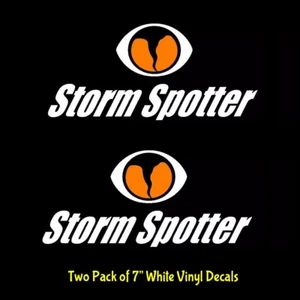 Storm Spotter 7" Decal - Features the SkyWarn logo Car Truck Windows Mailbox - Picture 1 of 3