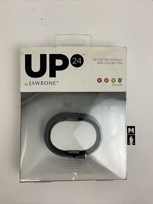 Up 24 Jawbone Activity Sleep Tracker Fitness Medium Wristband Black Wireless Cw  - Image 1 of 4