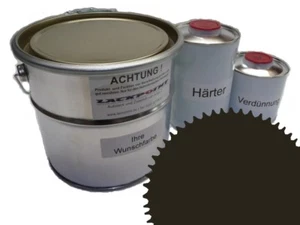 7 Liter Set 2K Autolack RAL 6022 Braunoliv UNI Glanz kein Klarlack Lackpoint ! - Bild 1 von 1
