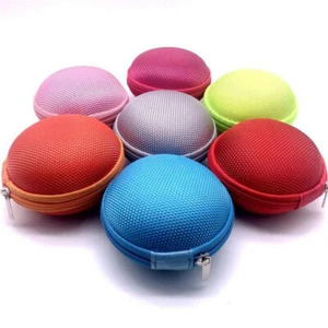 Portable Zipper Travel Watch Round Case Holder for Watch Wristwatch Protection - Picture 1 of 19
