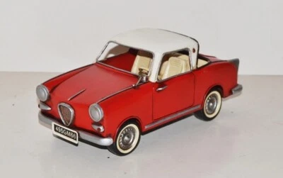 Blechauto Modellauto Goggo in rot Oldtimer Goggomobil TS 250 Coupe L 26 cm - Bild 1 von 4