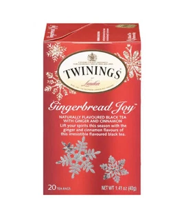 Twinings Gingerbread Joy Tea Bags - 20 count - Picture 1 of 2