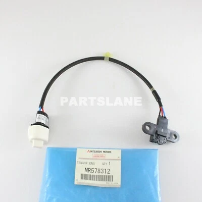 Mitsubishi Eclipse Galant Genuine Engine Crankshaft Position Sensor MR578312  - Image 1 of 2