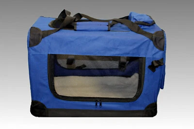 Faltbare Hundetransportbox Hundebox Katzen Hunde Katzentransportbox Katzenbox  - Bild 1 von 4