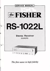 Service Manual-Anleitung für Fisher RS-1022L - Bild 1 von 1