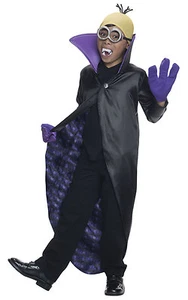 Fancy Dress Costume ~ Boys Minion Dracula Childs Ages 3-10 Years - Picture 1 of 2