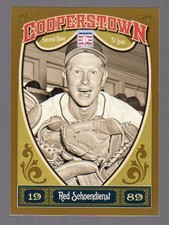 2013 (CARDINALS) Panini Cooperstown #69 Red Schoendienst