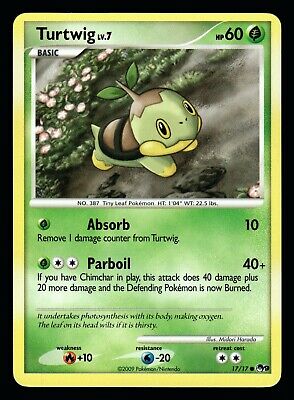 Pokemon Turtwig 17/17 POP Series 9 Card