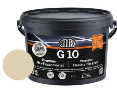 PREMIUM Flex-Fugenmörtel,jurabeige ARDEX G10, 5 kg