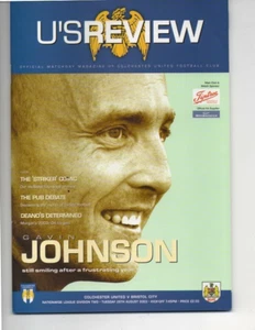 Colchester United v Bristol City 2003/04 Division 2 plus ticket - Picture 1 of 2