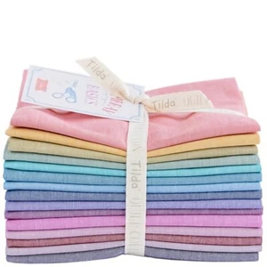 Chambray Basics from Tilda® - Full Assortment - Bundle of 15 Fat Quarters - Picture 1 of 7