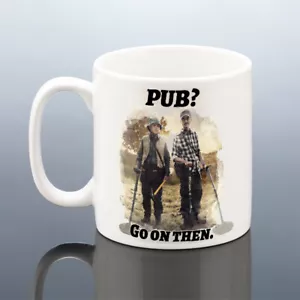 Taza de detectores serie de televisión regalo de cumpleaños taza detectora de metales él DMDC papá padre - Imagen 1 de 4