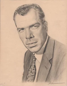 LEE MARVIN - Dibujo a lápiz original firmado por KANE AÑOS 70 ARTE - ÚNICO EN SU TIPO - Imagen 1 de 1