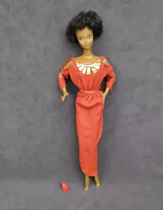 VTG 1980 First Black Barbie Doll Original Outfit African American Superstar Era - Picture 1 of 14