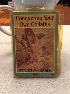 Conquering Your Own Goliaths by Steven A. Cramer (2004, Cassette) LDS Mormon - Picture 1 of 2