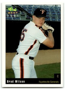 1991 Classic Best Fayetteville Generals Brad Wilson Fayetteville Generals #10