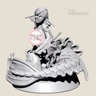 1/24 resin figure model 3D printing of the Red Sea Mermaid in the Angry Sea