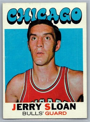 1971-72 Topps - Jerry Sloan #87 - HOF EX *TEXCARDS* - Image 1 of 2