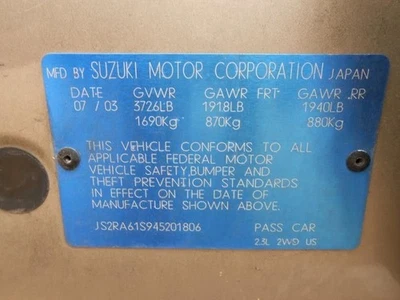 Transmisión limpiaparabrisas compatible con 02-07 AERIO 526691 Foto 1 de 4