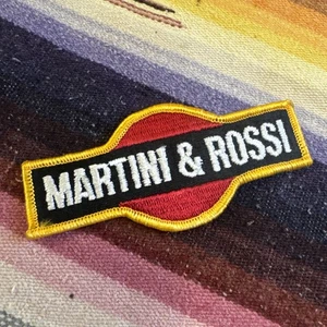 Martini und Rossi gestickter Aufnäher Rennen Porsche Vintage Lancia 935 kostenloser Versand - Bild 1 von 10