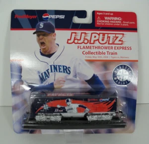 J.J. Putz #20 Seattle Mariners 2008 Flamethrower Express Maitso Pepsi Train Car - Picture 1 of 6