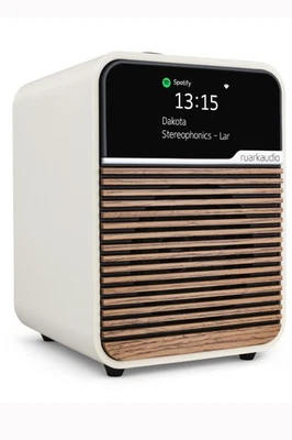 Ruark Audio R1S Radio mit DAB+, WiFi Streaming und Bluetooth creme (UVP:399€)