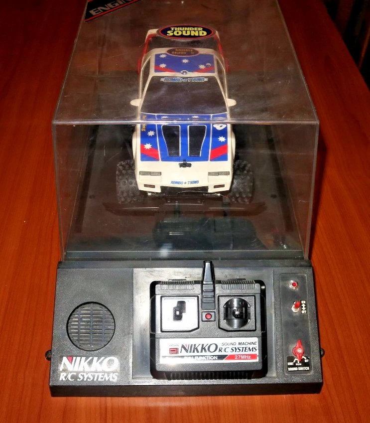 Macchina Gig Nikko Rombo di Tuono 1990 versione TEST negoziante Teca originale - Immagine 1 di 4