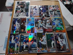 Rare Mets SP Refractor MVP RC Insert Lot Megill Cano Degrom Wright Lindor Piazza - Picture 1 of 5