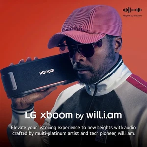 NEW LG xboom Bounce Core by will.i.am Portable Bluetooth Speaker FREE SHIP - Picture 1 of 6